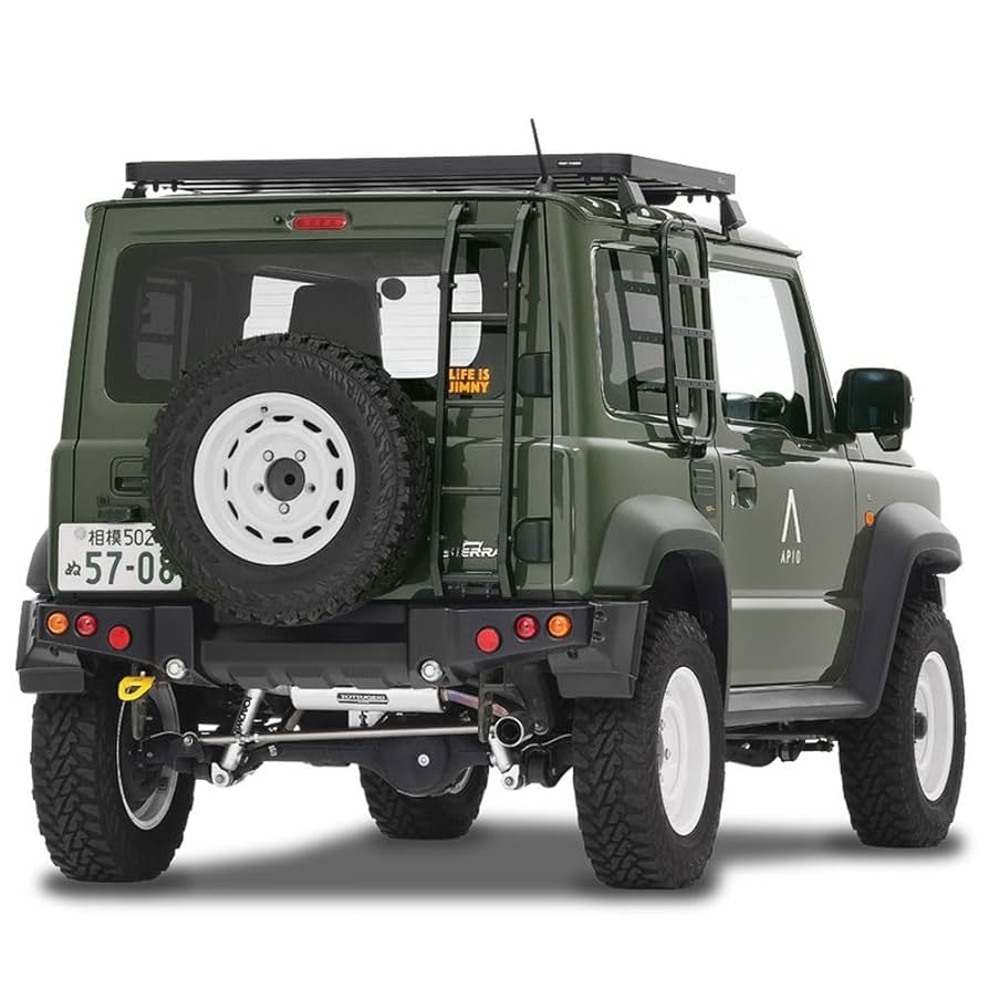 JB74Wジムニーシエラ用 アピオ ワイルドボアSR 5本セット 15インチ6J Amazon | アピオ(Apio) WILDBOAR Ventura 15inch 6J inset-5